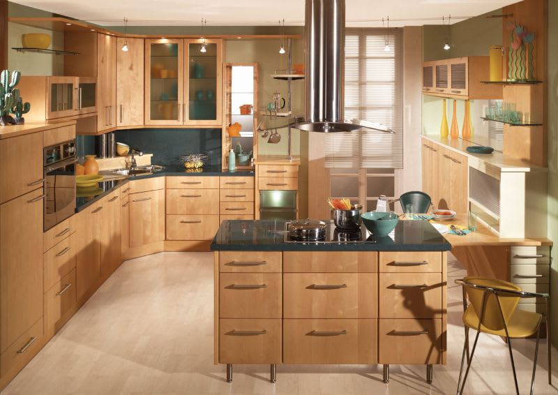 Maple Wood Kitchen